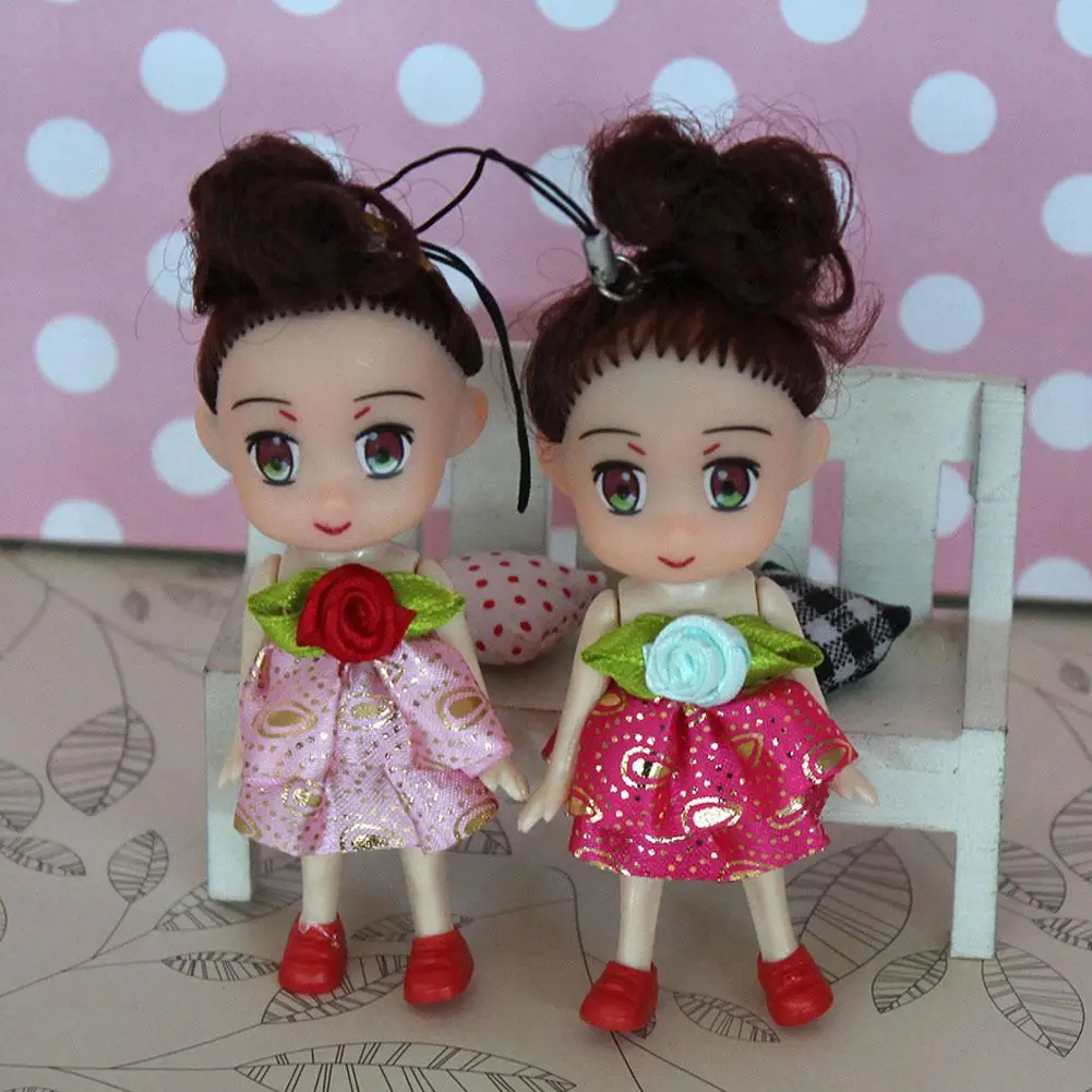 10cm Cute Fashion Doll Key Chain Ring Handbag Hanging Pendent Decor Accessories | Игрушки и хобби