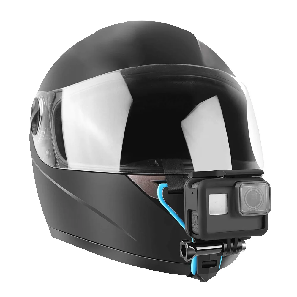 Крепление на ремень для мотоциклетного шлема для GoPro Hero 8 7 6 5 SJCAM аксессуары для камеры полное лицо мотоциклетный шлем держатель для крепления на подбородок