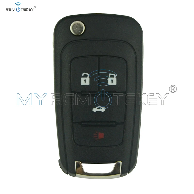 13500227 4-кнопочный ключ HU100 434 МГц для Holden Chevrolet Cruze Vauxhall La Crosse Remtekey сменный брелок
