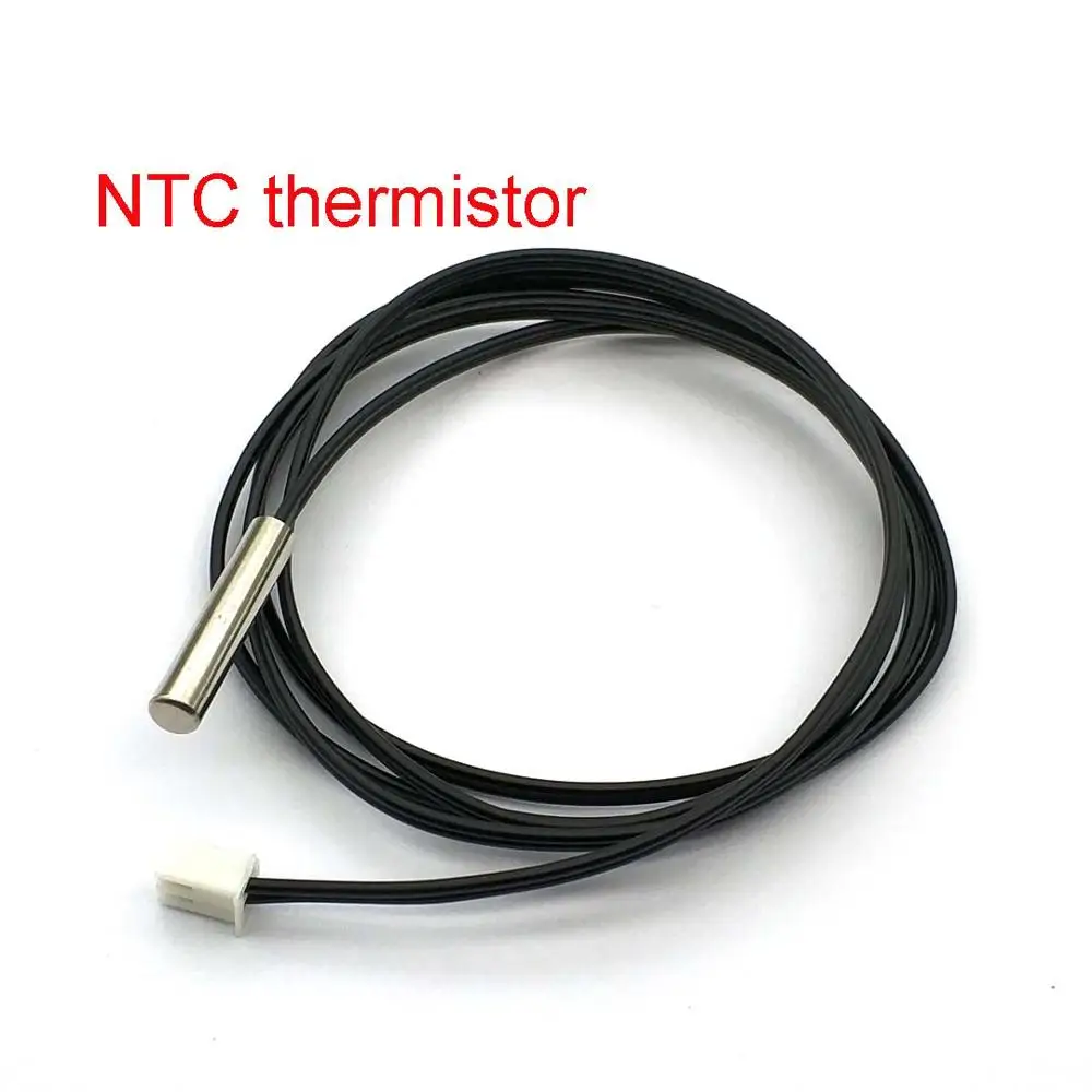 Fio impermeável 5k 10k 20k 50k 50k 100k 1% 3950 b3470 5k * 25mm 1m do sensor de temperatura do termistor de ntc