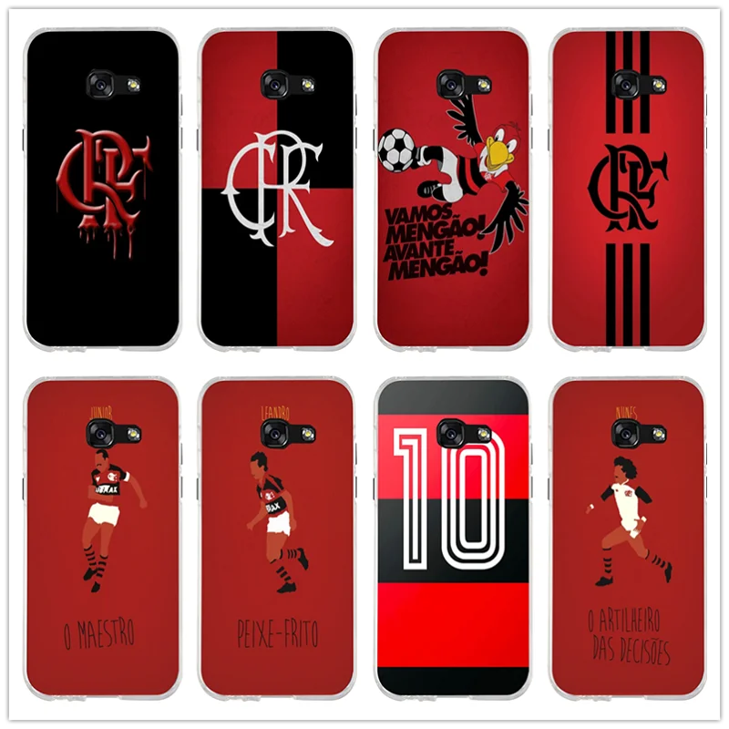 Горячие Clube De Regatas Do Flamengo мягкие ТПУ чехлы для мобильных телефонов Samsung Galaxy A3 A5 A7 J5 J7