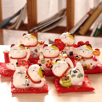 

Lucky Cat Decoration Small Gift Piggy Bank Store Opening Gifts Home Decoration Handmade Creative Japanese Cat feng shui home