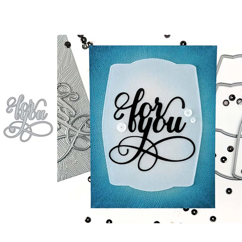 

JC FOR YOU Letters Metal Cutting Dies for Scrapbooking 2020 Die Cut Stencil Handmade Paper Card Make Model Mold Craft Decoration
