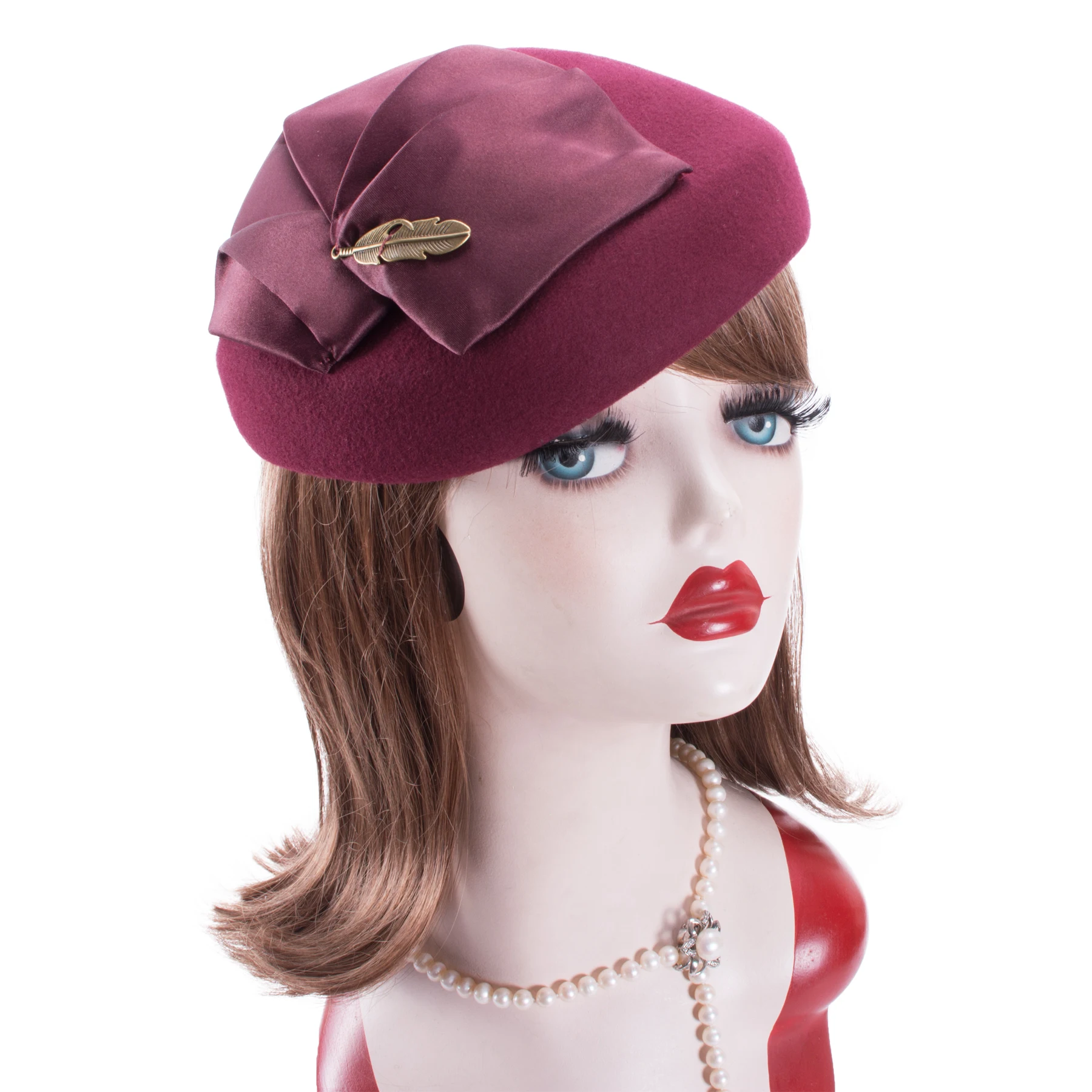 Lawliet Womens 1940s Vintage Look Wool 