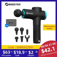 BOOSTER M2-12V LCD Display Massage Gun Professional Deep Muscle Massager Pain Relief Body Relaxation Facial Gun Fitness