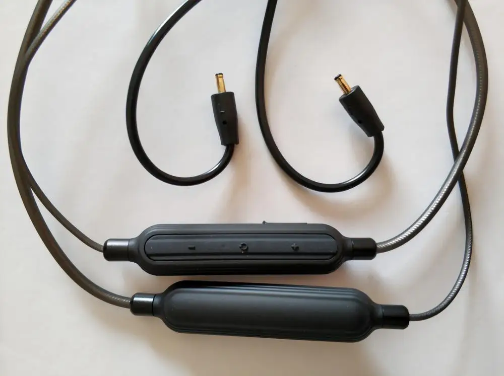 Кабель адаптер Bluetooth с дистанционным управлением и микрофоном для наушников Moxpad