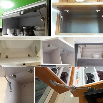 

Randomly Stop Hinges Kitchen Cabinet Hinge Furniture Lift Up Support Hardware
