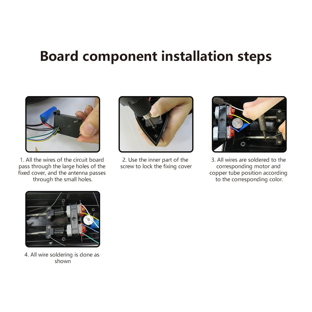 电路板组件安装步骤