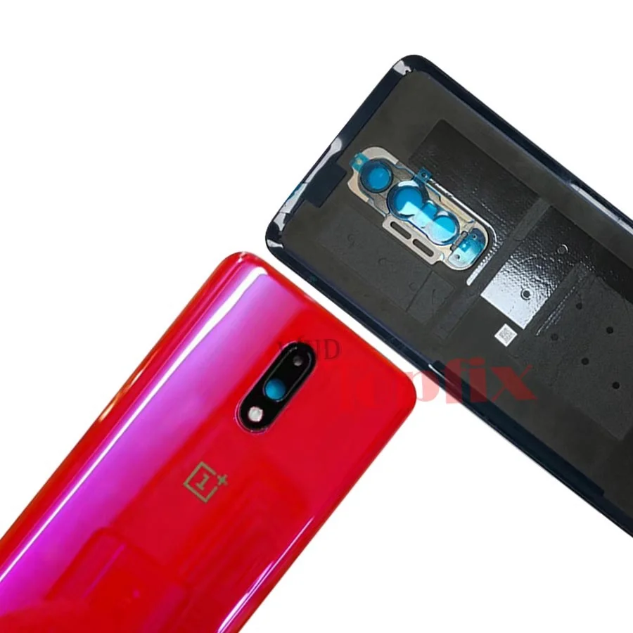 3D glass For OnePlus 7 Back Battery Cover Door Rear Glass For Oneplus 7 Pro Battery 4