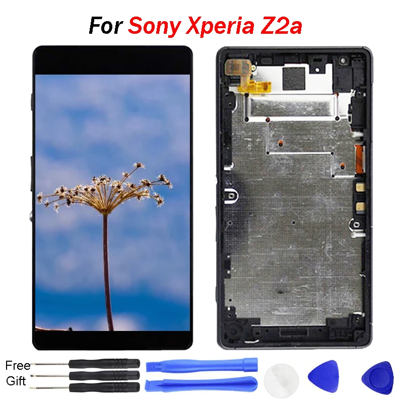 Для sony Xperia Z2a экран Z2 a ЖК-дисплей сенсорный дигитайзер сборка Замена Новый 5 0