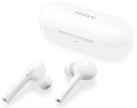 Белый huawei FreeBuds lite genieten oortelefoon Bluetooth 5,0 гарнитура Спортивная Oordopjes Tuur Draadloze Koptelefoon - Цвет: Белый