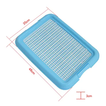 

Mesh Grid Flat Column Pet Dog Toilet Dogs Training Toilet Tray Mat Easy Cleaning TB Sale