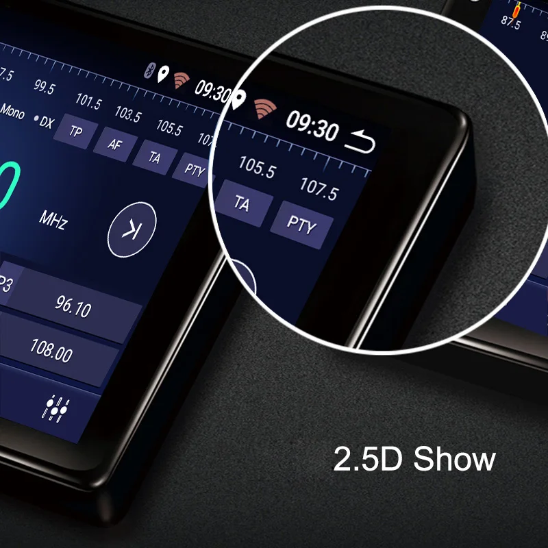 Wan qi 2G RAM 32G ROM 9 pulgadas Android 8,1 para Hyundai Elantra 2011-2013 Corea Radio de coche gps de navegación con Playstore - 6