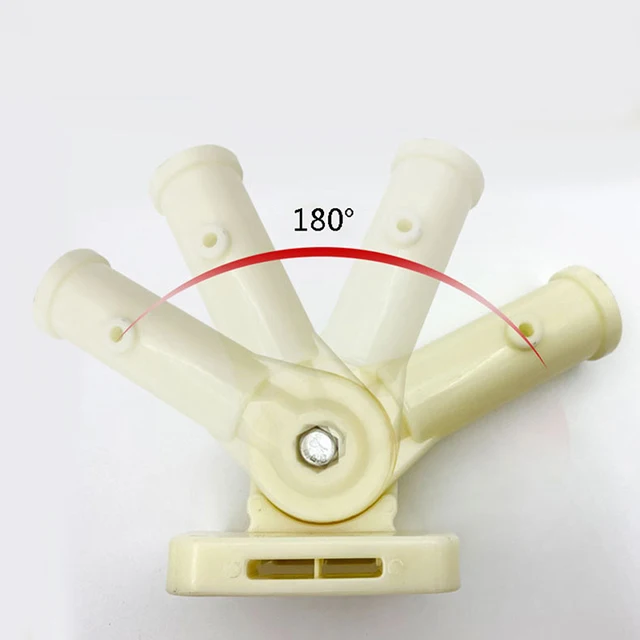 1 Db Fali Zászlórúd Műanyag Fal Rögzítő Tartó Tartója A Zászlókhoz 15*6 Cm Windsock Base Zászlóreszelő Tartozékok - Image 2