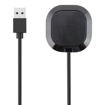 

Portable USB Microphone Omnidirectional Pickup Speech Live Streaming For PC Business Conference Plug And Play Studio Condenser