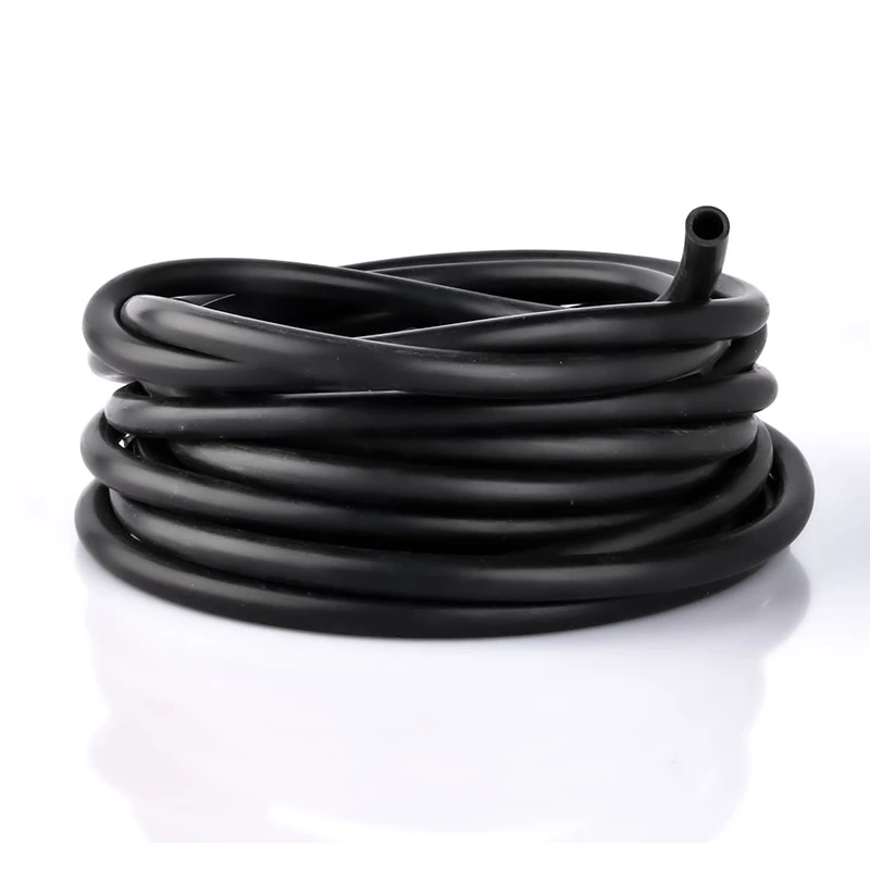 1 Meter 1mm 2mm 3mm 4mm 5mm 6mm 7mm 8mm 9mm 10mm ID Schwarz Gummi Schlauch  Flexible Weiche Silikon Rohr Rohr Für Aquarium Luftpumpe