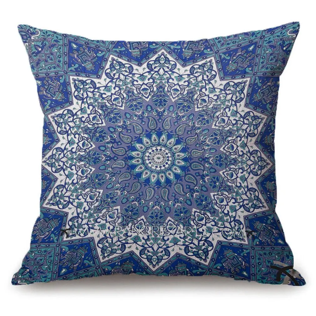 

Multi-edge 45*45 pillow (single-sided printing)Decor Pillow Cases Hidden Zipper