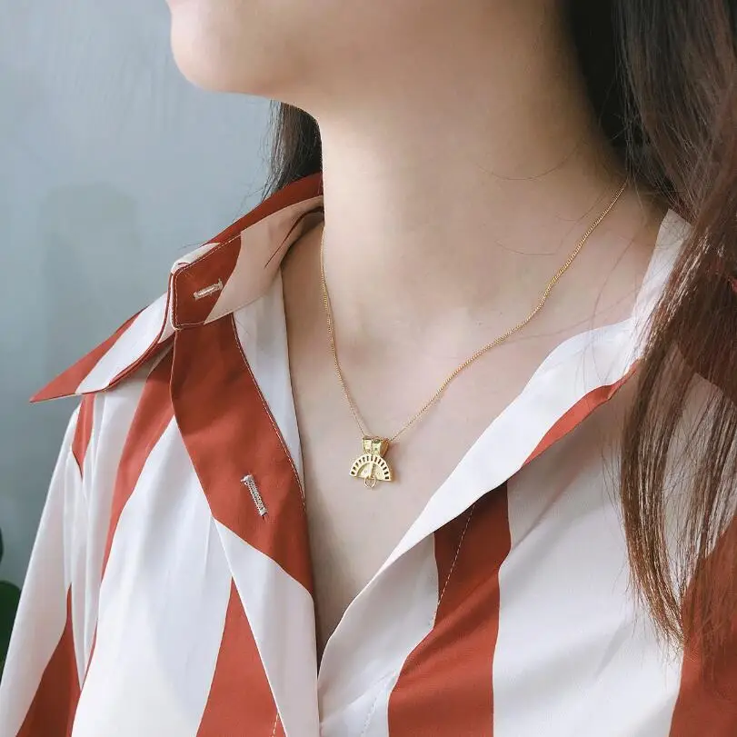 Человеческое абстрактное лицо ожерелье Аватар Подвеска из серебра 925 ожерелье золотое ожерелье чокер для женщин модные ювелирные изделия
