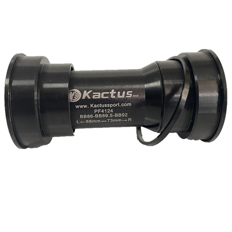 Black KACTUS BB86/BB89.5/BB92/PF4124 керамический подшипник пресс подходит для нижнего кронштейна MTB BB 68-73 мм части оси шоссейного велосипеда для SHIMANO для SRAM - Цвет: Black