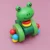 Baby Pushing Funny Car Toys Cartoon Animal Carts Toy Baby Walker Деревянные Тележки Toys Push Rod Cart Toys (Лягушка)