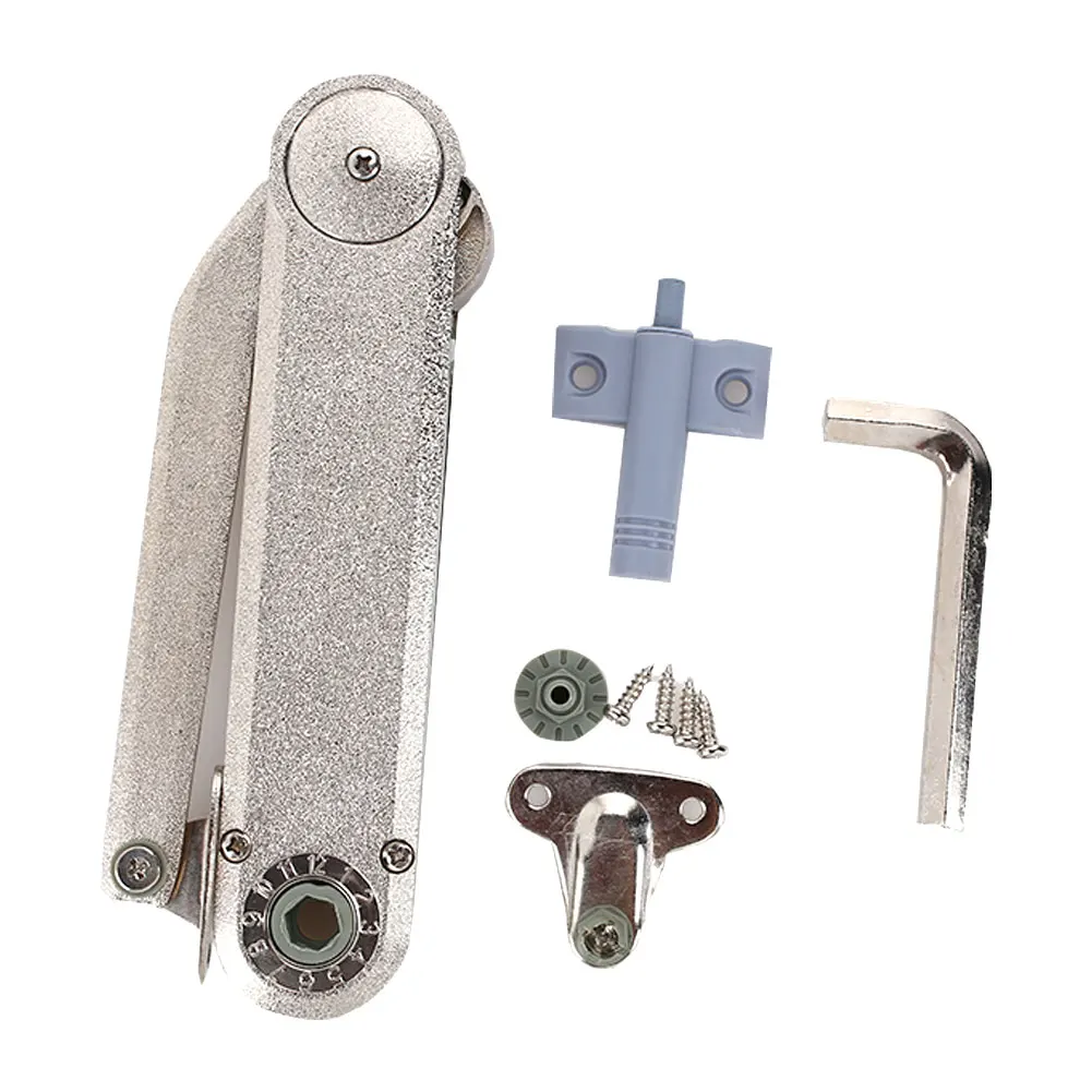

Hardware Cabinet Door Hydraulic Home Support Adjustable Zinc Alloy Heavy Hydraulic Rod Door Support Rods Support Rod Portable