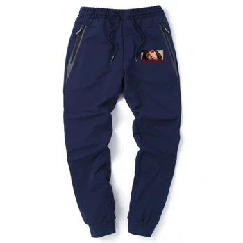 

Mens Pulp Fiction Printing Beam Feet pants Popular Life Is Boring 2020 Fashion Casual Sweatpants Leisure Hip Hop Male Retro Tops