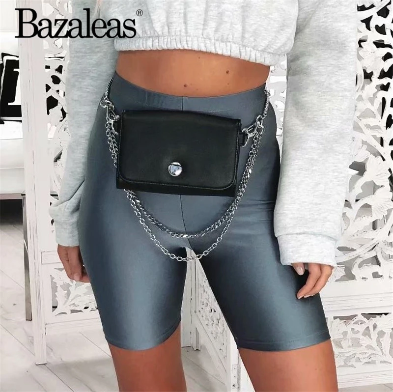 Женские велосипедные шорты Bazaleas карамельных цветов летние сексуальные в стиле