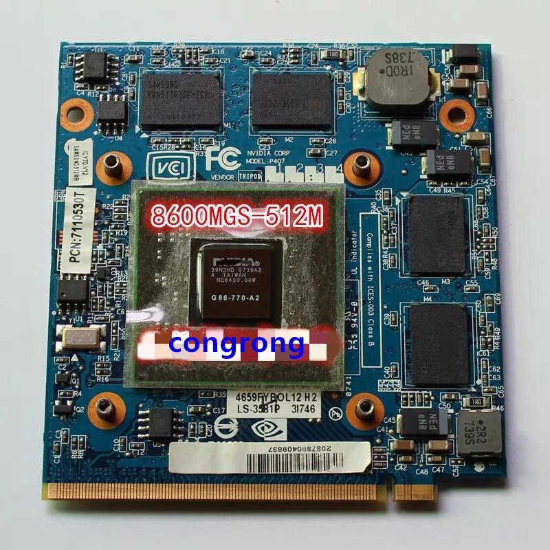 8600M GT 8600MGT 8600MGS DDR2 512MB G84 600 A2 видеокарта для Acer 5920G 5520G 7720G 4720G 7250G 6920G 8920G