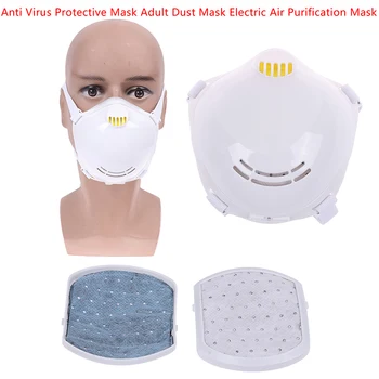 

Smart Electric Mask Activated Carbon Anti-smog Mask Electric Mask Reusable Air Purification Electric Mask Dust Mask Hot Sale