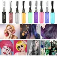 11 цветов краска для волос крем выделяет один раз Временная Краска для волос крем унисекс полосы для укладки волос одноразовая краска для волос карандаш TSLM2