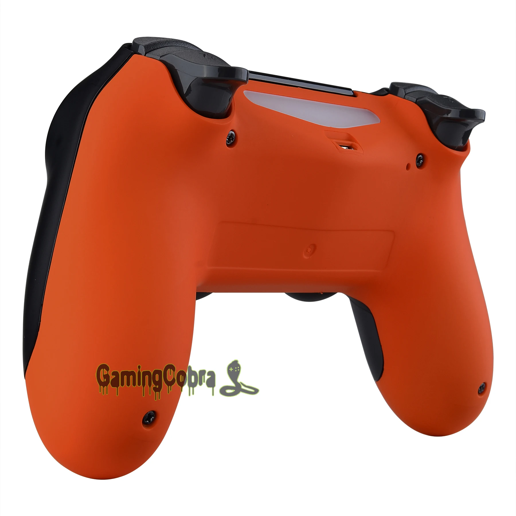 Оранжевый Soft Touch Нижняя оболочка запасная часть для PS4 тонкий поляризационный фильтр Pro контроллер JDM-040 JDM-050 JDM-055