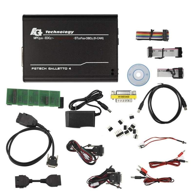 Car Truck Ecu Chip Adjustment Tool V54 Fgtech Galletto 2 Master 0475 Upgrade Scanner (US Plug) |