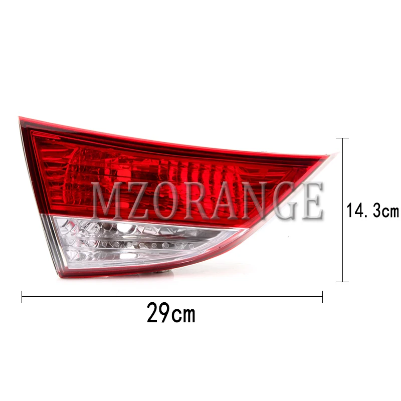 MZORANGE Rear Reverse Brake Fog Lamp Accessories Side Lamp Car Led Tail Light For Hyundai Elantra 2012