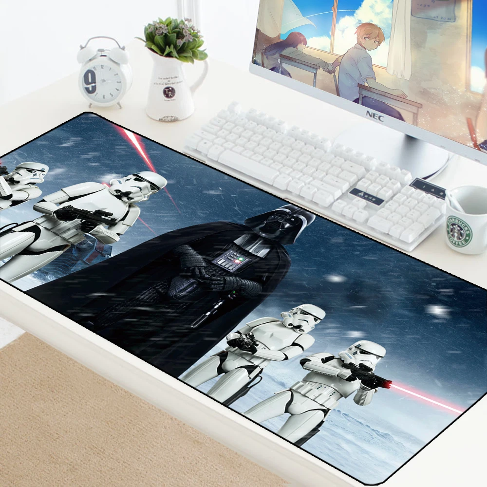 Star Wars игровой Мышь Pad XL компьютер Мышь коврик большого размера XL, резиновый Настольный клавиатура Мышь коврик высокое качество геймера большой мальчик подарок pad