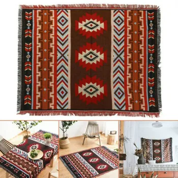 

Wall Hanging Tapestry Decor Bed Boho Floral Print Bedspread Classic Home