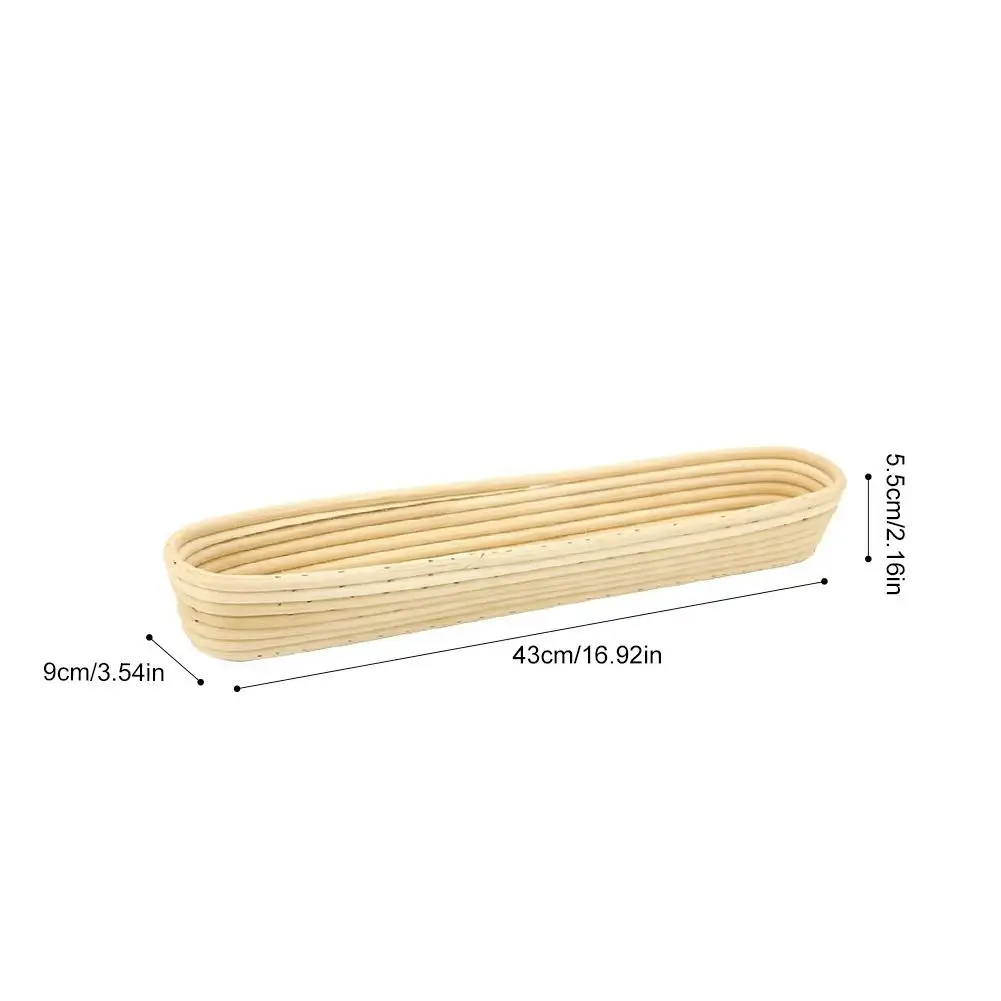 Длинные Banneton Brotform тесто, защита хлеба, доказательство ротанга, корзина для хлеба, ресторанные принадлежности
