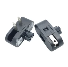 Adattatore per spina di alimentazione ca Duckhead per Dell XPS13 XPS 13 2015 adattatore di alimentazione per laptop sede 11 Pro 5130 7130 7139 7140 spina da 3 a 2 Pin