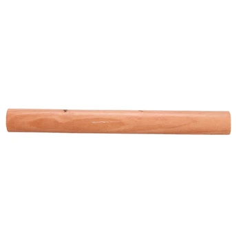 

New Wooden Flour Dough Rolling Pin Roller Stick 9.2 Inch Length Wood Color