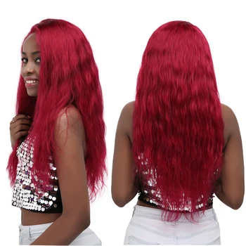 

Natural Wave Brazilian Human Hair Bundles 99J/Burgundy Red NHuman Hair Weave Bundles 8-26 Inch Non-Remy Hair 3/4 PCS KEMY
