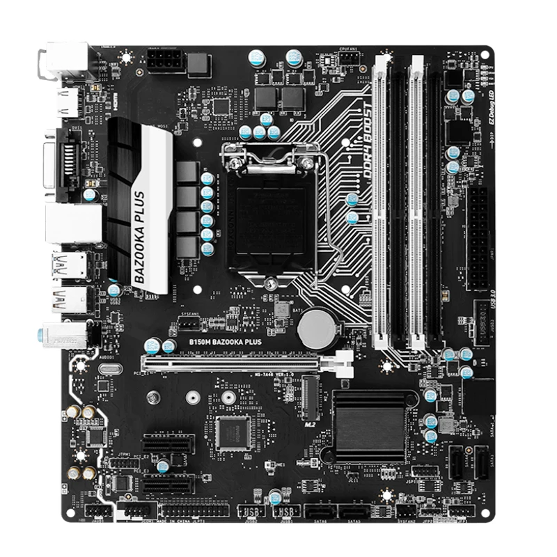 

For MSI B150M BAZOOKA PLUS Desktop motherboard Intel B150 chipset LGA 1151 micro ATX DDR4 64GB SATA3.0 USB3.0 100% tested intact