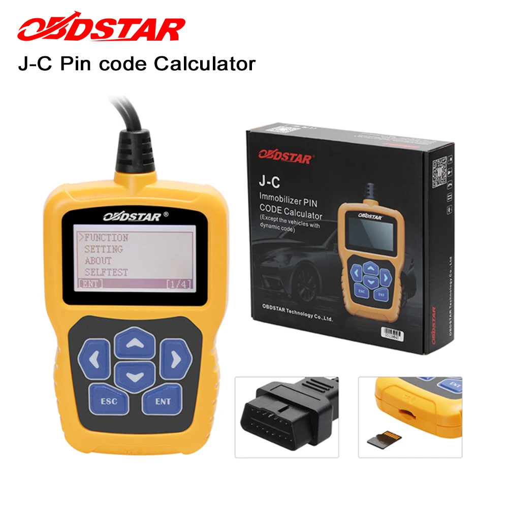 

OBDSTAR J-C PIN Code Calculator Immobilizer tool No token Limit for Audi/for Chrysler /for Hyundai /for Kia update online
