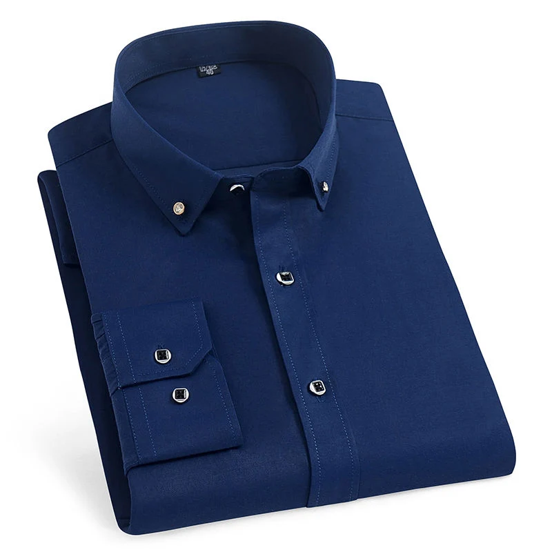green emerald velvet dress Classic Fit Non-Iron Blue Solid Spread Collar with French Cuff Men's Dress  Shirt – Wilkes & Riley, LLC