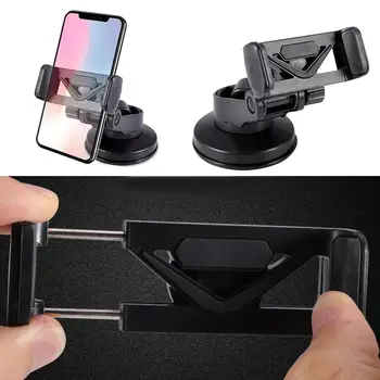 

Car Phone Holder Universal Car Suction Windshield Dashboard Mobile Phone Stand Holder Bracket Car