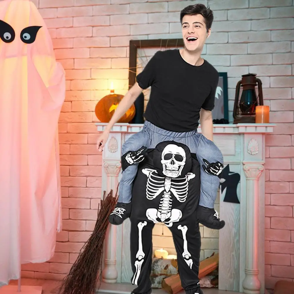 Костюм «скелет» магические брюки COS вечерние сценический костюм на Хэллоуин
