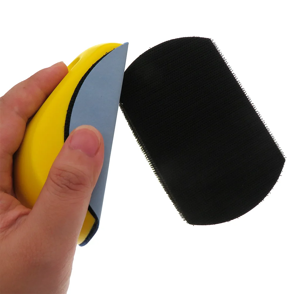

5-Inch liang bian with Velcro Finger Mouse Hand Manual Grinding Disc Grinding Block Hand sanding Block