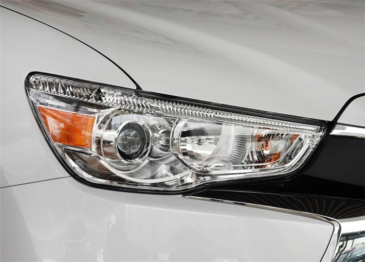 Left and Right Aplend для Mitsubishi strength dazzle 2013 фары прозрачный абажур лампы оболочка маска фары крышка - Цвет: Left and Right