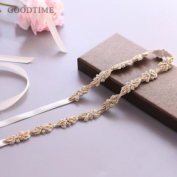

Fashion Rhinestone Bridal Wedding Dress Belt Handmade Sewing Women Belt Wedding Accessories For Girl Party Decoration