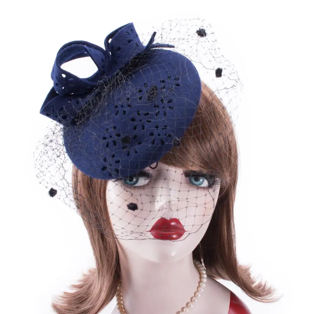 winter fascinator hats