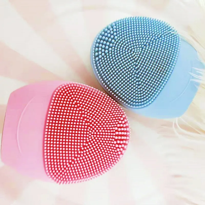 

NEW Ultrasonic Facial Cleansing Brush Mini Electric Massage Brush Washing Machine Waterproof Deep Pore Cleaning Exfoliating