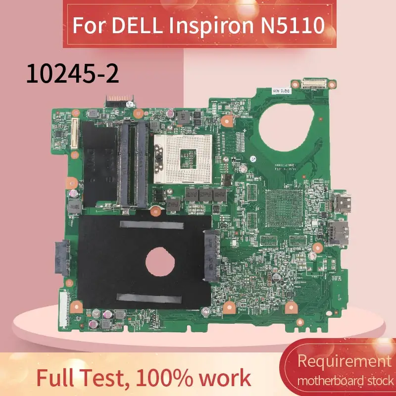 dell inspiron n5110 placa principal 102452 hm67 ddr3 Placa-mãe para notebook - Imagem 2